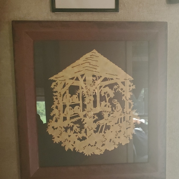 Vintage Scherenschnitte/Laserschnitte - signed & dated - Picture 5 of 8